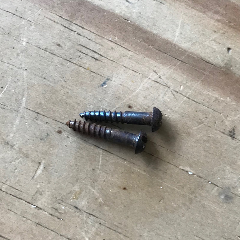 National Triolian Neck Stick Soundwell screws.